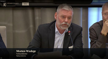 Morten Wedege - høring stortingsmelding om klimatilpasning 