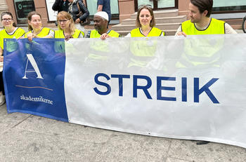 Akademikerne har over 1900 medlemmer i streik kampanje