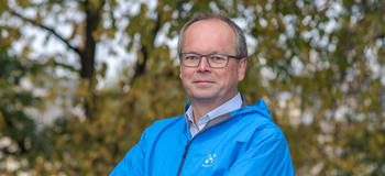 Dagfinn S. Hatløy, forbundsleder i Naturviterne