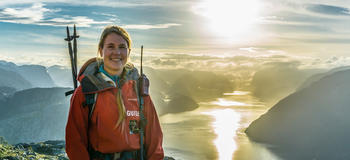 Hilde Grannes, naturveileder i Outdoorlife Norway