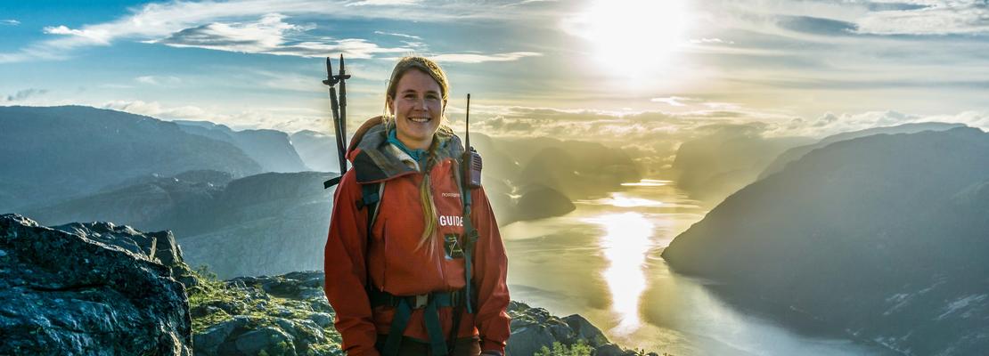 Hilde Grannes, naturveileder i Outdoorlife Norway