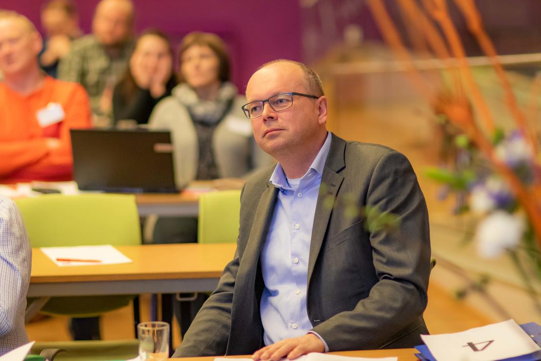Dagfinn S. Hatløy ble enstemmig gjenvalgt som forbundsleder av Naturviternes landsmøte 2019