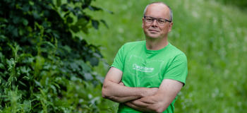 Dagfinn Svadberg Hatløy, forbundsleder i fagforeningen Naturviterne