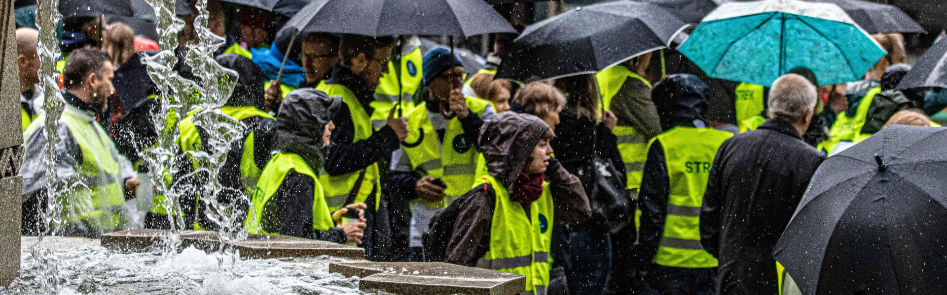 Akademikerne streiket i Oslo kommune under lønnsoppgjøret i mai 2019
