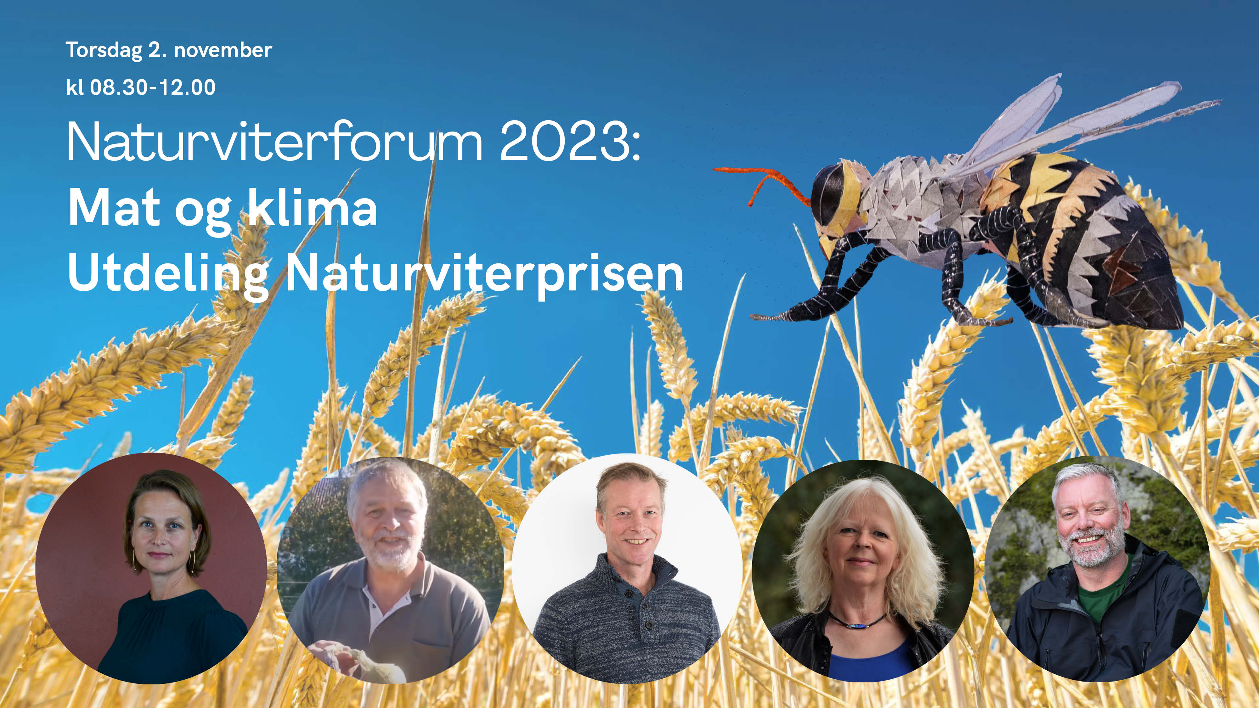 Naturviterforum 2023: Mat og klima